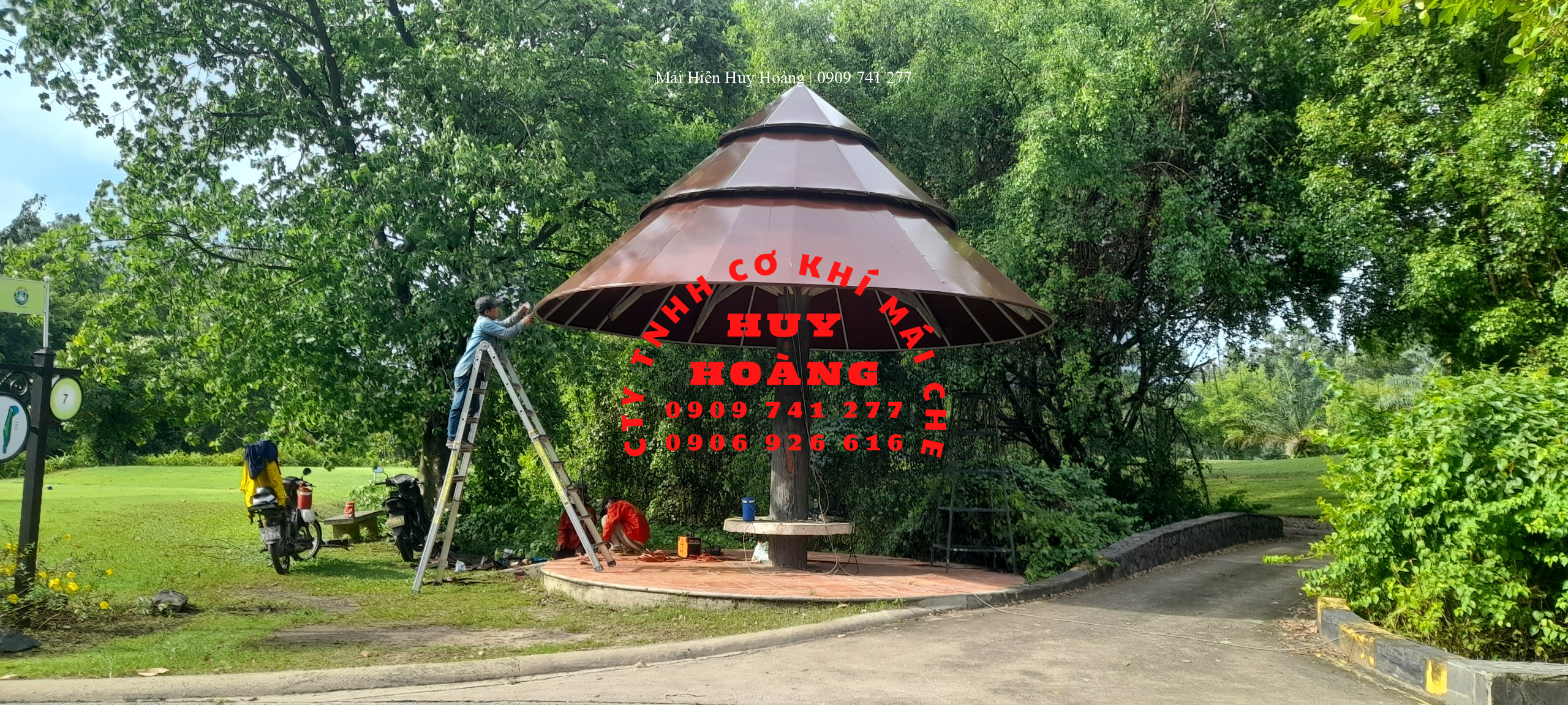 mái hhieen vòm dạng ô