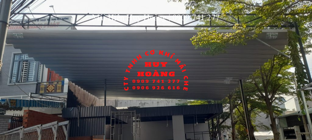 Mái che di động Mái Xếp Huy Hoàng