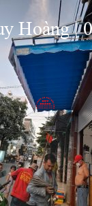 mái xếp Mái hiên di động giá rẻ nhiều mẫu Mái Xếp Huy Hoàng