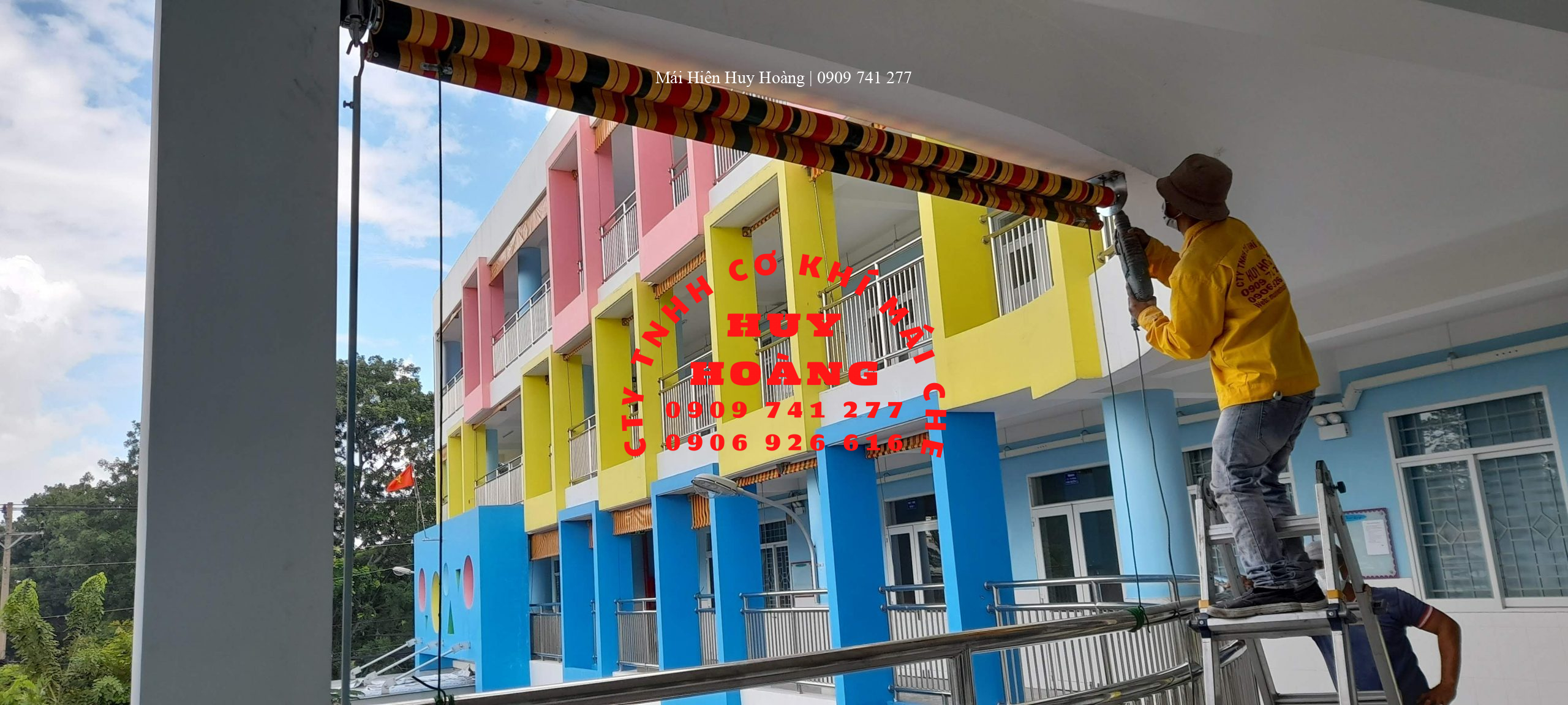 mai-che-huy-hoang-thi-cong-lap-dat-mai-che-truong-mam-non (2)