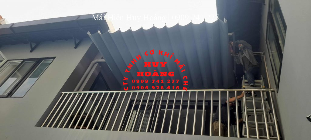 mai-hien-huy-hoang-thi-cong-lap-dat-mai-hien-di-dong-san-thuong