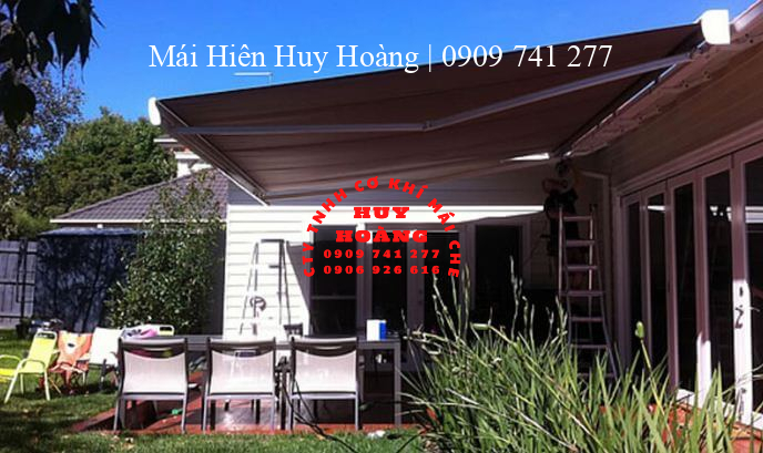 Mẫu thiết kế mái che sân vườn kiểu 5