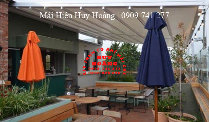 Mẫu thiết kế mái che sân vườn kiểu 6